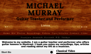 Michaelmurrayguitar.com thumbnail