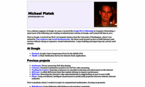 Michaelpiatek.com thumbnail
