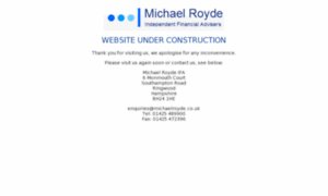 Michaelroyde.co.uk thumbnail