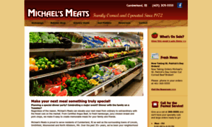 Michaels-meats.com thumbnail