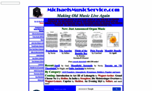 Michaelsmusicservice.com thumbnail