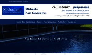 Michaelspoolservice.com thumbnail