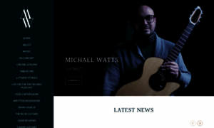 Michaelwattsguitar.com thumbnail