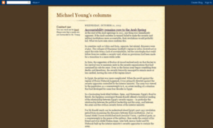 Michaelyoungscolumns.blogspot.hu thumbnail