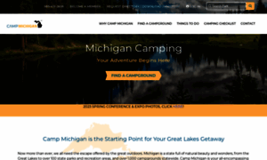 Michcampgrounds.com thumbnail