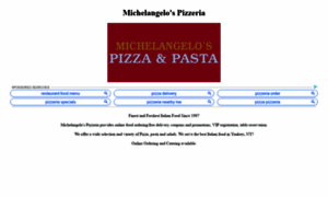 Michelangelospizzas.com thumbnail