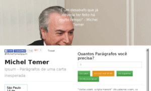 Micheltemeripsum.com.br thumbnail