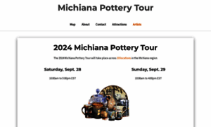 Michianapotterytour.com thumbnail