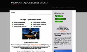 Michigan-liquorlicense.com thumbnail