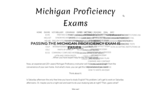 Michigan-proficiency-exams.com thumbnail