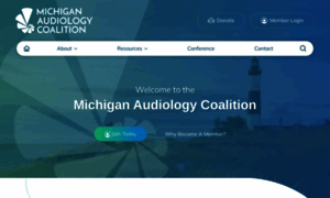 Michiganaudiologycoalition.org thumbnail