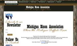 Michiganbisonassociation.org thumbnail