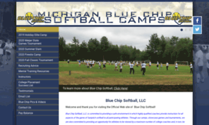 Michiganbluechipsoftballcamp.com thumbnail