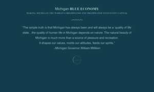 Michiganblueeconomy.org thumbnail