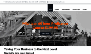 Michiganbuilderslicensetraining.com thumbnail