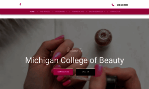 Michigancollegeofbeauty.com thumbnail