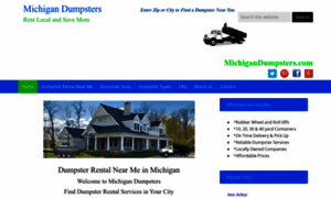 Michigandumpsters.com thumbnail