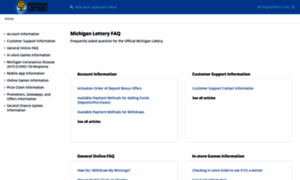 Michiganlottery.shelf.io thumbnail