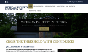 Michiganpropertyinspection.com thumbnail