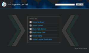 Michigansoccer.net thumbnail