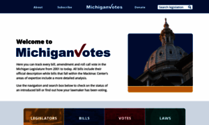 Michiganvotes.org thumbnail