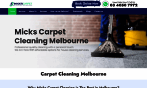 Mickscarpetcleaningmelbourne.com.au thumbnail