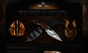 Mickstridercustomknives.com thumbnail