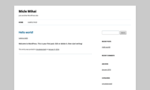 Miclemihai.com thumbnail