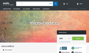 Micro-credit.co thumbnail