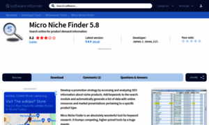Micro-niche-finder.software.informer.com thumbnail