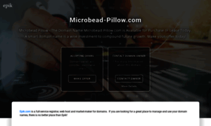 Microbead-pillow.com thumbnail