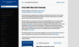 Microbit-challenges.readthedocs.io thumbnail