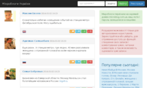 Microblog.com.ua thumbnail