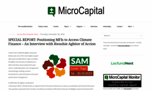 Microcapital.org thumbnail