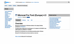 Microcat-for-ford-europe.updatestar.com thumbnail