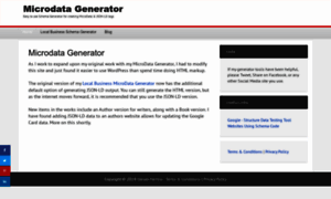 Microdatagenerator.org thumbnail