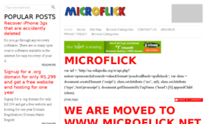 Microflick.blogspot.in thumbnail