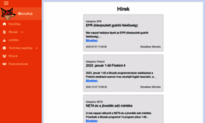 Microfox.hu thumbnail