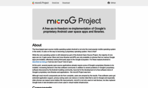 Microg.org thumbnail
