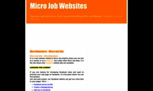 Microjobwebsites.blogspot.com.au thumbnail