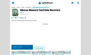 Micron-memory-card-data-recovery.en.uptodown.com thumbnail