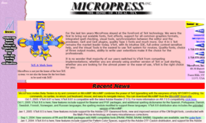 Micropress-inc.com thumbnail