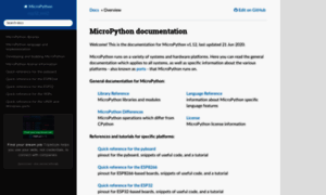 Micropython-docs-esp32.readthedocs.io thumbnail