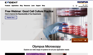 Microscope.olympus.com thumbnail