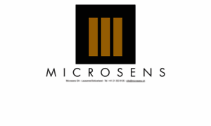 Microsens.ch thumbnail