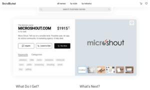 Microshout.com thumbnail