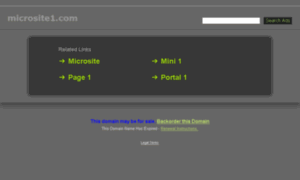 Microsite1.com thumbnail