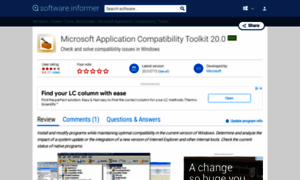 Microsoft-application-compatibility-tool.software.informer.com thumbnail