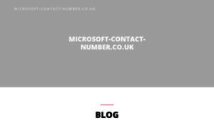 Microsoft-contact-number.co.uk thumbnail