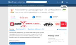 Microsoft-indic-language-input-tool-conf.software.informer.com thumbnail